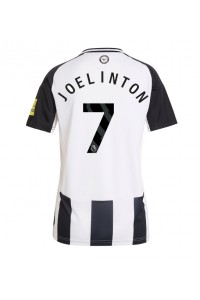 Newcastle United Joelinton #7 Fotballdrakt Hjemme Klær Dame 2024-25 Korte ermer